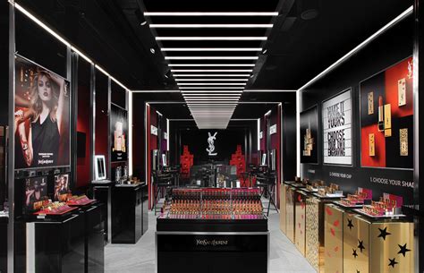 YSL makeup store